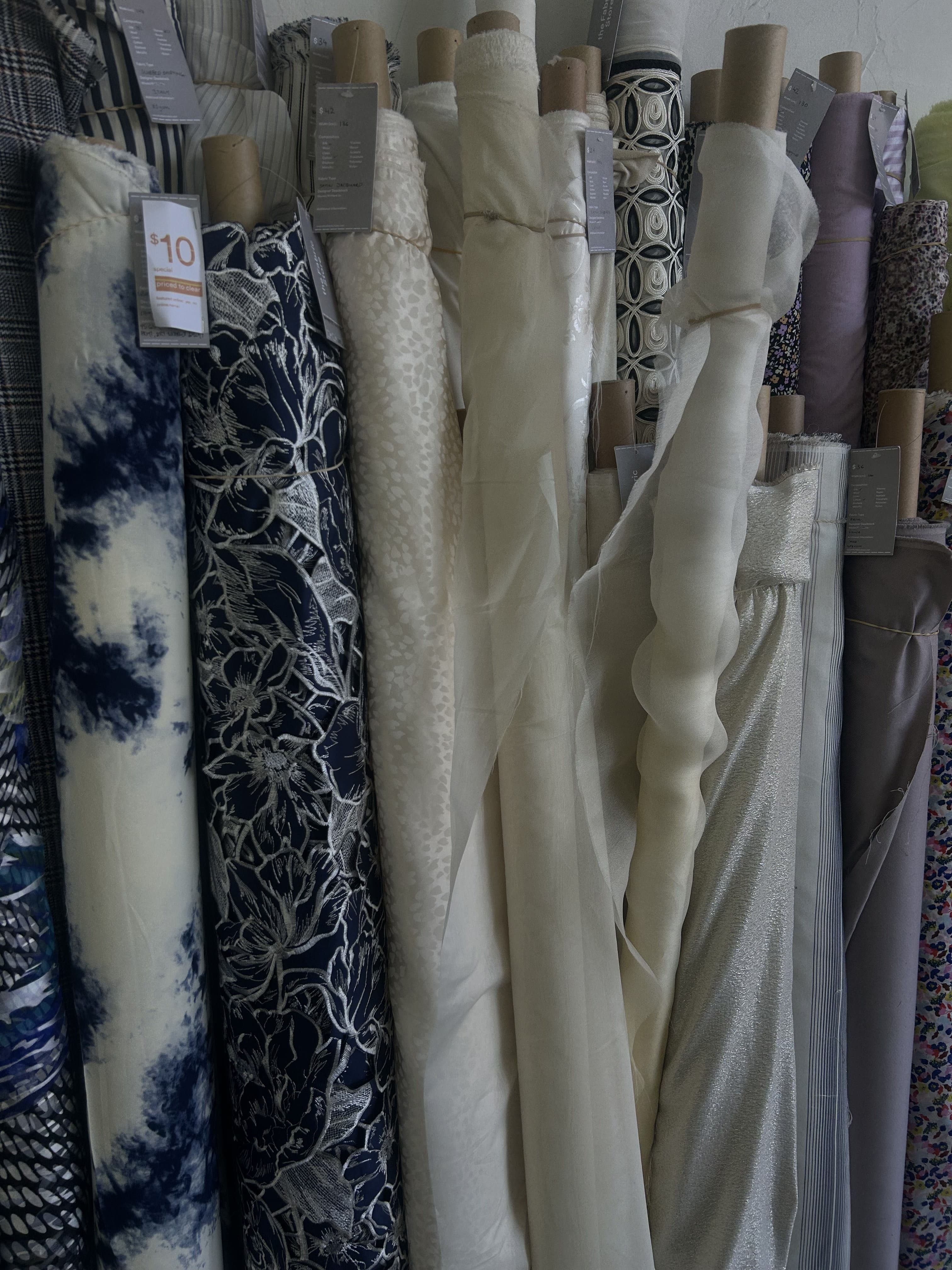 mòco studios fabric rolls — behind the scenes